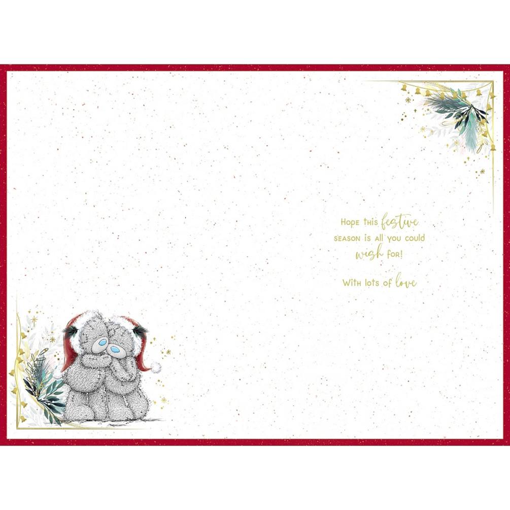Aunt & Uncle Me to You Bear Christmas Card Extra Image 1